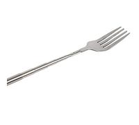 Bonbela BBQ Télescopique Extensible en Acier Inoxydable Long BB Fork Dîner Dîner Fruit à Poignée Longue Fourchette en Acier Inoxydable