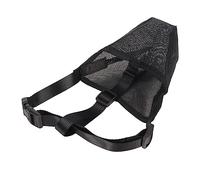 Bonbela Bouche de chien en maille filet - Réglable - Respirant - En nylon durable - Empêche les aboiements inutiles et les meubles que les petits chiens de taille moyenne mordent (Xs)