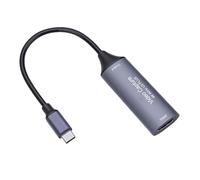 Bonbela Carte de Vidéo, Carte de Vidéo Sonore 4K 60 Hz USB C 3.0 avec Latence Ultra Faible, pour Le Streaming de Vidéoconférence, Commutateur de Jeu, Caméras, Ordinateurs Portables,