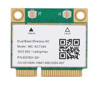 Bonbela Carte Réseau Mini PCI E Gigabit Dual Band pour 4.2 Wiless WiFi MC AC7265