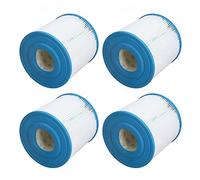 Bonbela Cartouche filtrante, tissu en fibre de polyester PP, lumière du soleil, cartouche de filtre de piscine pliée, haute résistance, robinet, piscines, spa, étangs à poissons