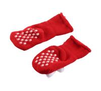 Bonbela Chaussettes bébé Tricot Tricot Coton Chaud Long Bas Thermique élastique Respirant pour bébé âgé de 0 à 1 1 avec Une Pellicule de Jambe Pliable Conception Festive de Conception (Vieillard)