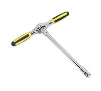 Bonbela Clé à Cliquet Professionnelle avec Poignée en T, Cliquet à Dégagement Rapide avec Surface Polie Miroir et Aimant intégré pour Réparation Automobile, équipement Mécanique, Salle