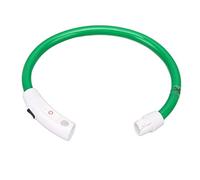 Bonbela Collier lumineux LED rechargeable avec 3 modes d'éclairage - Chargement USB pour chiens de petite, moyenne et grande taille (L)