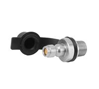 Bonbela Connecteur de Valve de Recharge de Réservoir de CO2 à Filetage | Interface Filetée 1/8NPT, Matériau en Acier Inoxydable Antirouille, pour Remplacement de Recharge de Cylindre de CO2