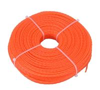 Bonbela Corlier de de Forme de Torsion de 2,7 Mm 100 M de Filon Nylon Cordon de Tondeuse à Pelouse Lourde Fil de avec des Performances de élevées pour Les Coupes de