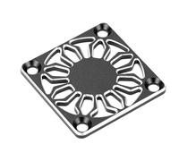 Bonbela Couvercle de Ventilateur de Refroidissement RC en Alliage D'aluminium, 30x30mm, étui de Protection de Ventilateur de Moteur usiné CNC pour Dissipateur Thermique ESC (Noir)