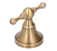 Bonbela Crochet de cintre pour peignoir mural en cuivre massif antique pour serviette, salle de bain