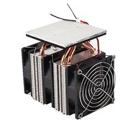 Bonbela Dispositif de Refroidissement par Réfrigération à Semi-conducteur Refroidisseur Thermoélectrique Système de Réfrigération à Semi-conducteur 12V 10A Mini-réfrigérateur DIY