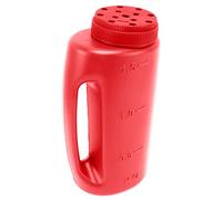 Bonbela Épandeur à Main D'épandeur à Main de Potissage à Main Le Gourmand de Graines pour épandeur de Graines pour Graines de Saline Diatomite avec Plastique Robuste en Plastique (Rouge)