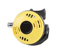 Bonbela Explorateur - Dive Régulateur Respiratoire 2e étape, Système D'échappement Efficace, Bouche de Silicone Multi-Fonctions, Classe Alimentaire Multifonctionnelle pour la Plongée (Jaune)