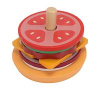 Bonbela Fast Food Cooking Play Set Toy Kitchen Faux Play Composite Wood Kids Toys for Early Development Motor Compétence avec couleurs vibrantes Design Adorable (Type 4)