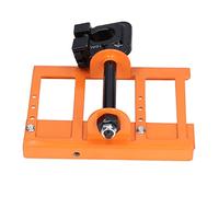 Bonbela Guide de de Bois Moulin à Tronçonneuse Orange Mini Portable Bien Fait de la Chaîne de Vie de Durée de Vie Longue Usure de L'usure