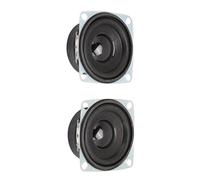 Bonbela Haut-Parleur Bluetooth 2 Pack 2 Pouces 4 Ohm 3W Gamme Complète | Pilote 3 W Haute sensibilité, Basses Lourdes de qualité Supérieure pour Haut-parleur Multimédia, Compatible avec Trou de