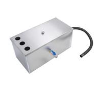 Bonbela Intercepteur de Graisse Commercial, Piège à Graisse en Acier Inoxydable 600X300mm pour Cuisine et Restaurant