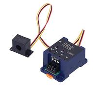 Bonbela Interrupteur de Détection de Courant Ampèremètre à Affichage Numérique avec Protection contre les Surcharges SZD07 DC8-35V