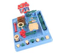 Bonbela Jouet de Piste de Course à Balles, Labyrinthe en Marbre, Jeu de Piste pour Enfants avec Un Design Unique, Jouet d'apprentissage Interactif éducatif pour Garçons et Filles