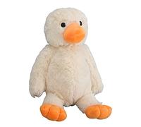 Bonbela Jouet en Peluche pour Chien, Jouet Sonore de Canard Couinant, Peluche Naturelle Douce avec Maille Aérée pour Petites et Moyennes Races, Exercice de Nettoyage des Dents, (S)