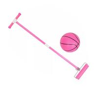 Bonbela Kids Ball Roller Toy Set Sport Entraînement en Plein Air Jouet Interactif Pull Ball Toys pour (Rose)