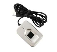 Bonbela Lecteur D'empreintes Digitales USB pour Hello, Alliage D'aluminium | Sécurité Biométrique, Connexion Filaire USB, Câble de 1,5 M, Connexion Instantanée, Prend en Charge 10 Empreintes Digitales