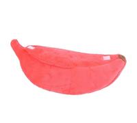 Bonbela Lit pour animal de compagnie - Motif bananes modifiées - Confortable - Design semi-gagné - Pour chats, chiens, écureuils, hamsters, matériau en tissu, lavable en machine