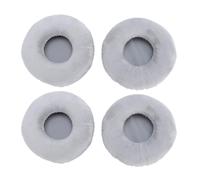Bonbela Lot de 4 coussinets de rechange pour casque YH100 ATH-WS70 ATH-WS99 ATH-WS77 MDR-V55 MDR-V500DJ (gris)