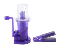 Bonbela Machine à Tricoter Embellissante, Bobine de Manivelle, Moulin à Tricoter Manuel pour Bricolage, Accessoires de Colliers Artisanaux avec Matière Plastique de qualité Supérieure