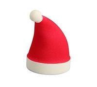 Bonbela Makeup Sponges Foundation Sponge Wet Dry Dual Use Use Soft Elastic Corneer Sponge For Liquid Makeup Loose Powder with Christmas Hat Tip pour Ajustement Fin