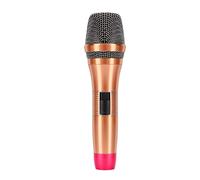 Bonbela Microphone Dynamique Filaire, Micro Portatif Cardioïde pour | Construction en Alliage D'aluminium, Impédance 600 Ω, Prise 6,5 Mm et 3,5 Mm, Réponse en Fréquence 50-18 KHz, Couvercle en