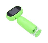 Bonbela Microscope Numérique pour Enfants, Mini Microscope LED Portatif | Écran HD 1080P, 8 Lumières LED Réglables, Batterie Intégrée de 800 MAh, Prend en Charge une Carte Mémoire de 32 Go,
