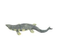 Bonbela Mosasaurus Jouet de Dinosaure Réaliste en Caoutchouc Souple 40,6 Cm avec Détails Réalistes pour Jeu éducatif pour Enfants et Collection de Dinosaures