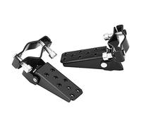 Bonbela Motorcycle en Métal Noir élégant Perges de Pied de Pied de Pédales