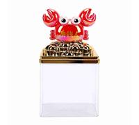 Bonbela Ornement Solaire de Balancement de Crabe pour Le Décor de Bureau