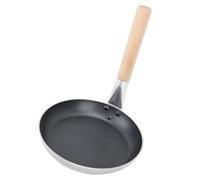 Bonbela Pan à Frire à Friture Black Board Pan de Cuisson Portable avec Poignée Verticale pour la Cuisine à Domicile