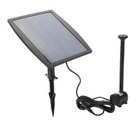 Bonbela Panneau Solaire Dolphin Solar Dolphin Maison Chauffante, 2,5 W Pompe d'eau de Fontaine à énergie Solaire pour Les Plantes de Jardin de Pool