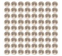 Bonbela Pendentif Arbre de Vie en Bois, Ornement D'arbre de Vie de 5 Cm, Artisanat Fait à la Main avec Surface Lisse pour Décoration de Vacances, de Mariage, D'anniversaire