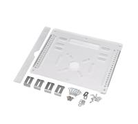 Bonbela Plaque de Base en Acrylique de 8 Mm pour Machine de DéCoupe de 4 Pouces, Planche Rabattable pour Fraisage du Bois avec Attaches en Acier Inoxydable, Prend en Charge une Coupe à