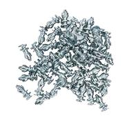 Bonbela Pointes de Neige pour Pneus, 50 Pièces, Vis de Goujon de Pneu Antidérapantes pour Voiture, Vélo, Camion, Pointes de en Aluminium et Acier au Tungstène avec Diamètre de Filetage 7,9 Mm,