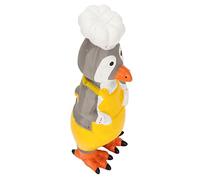 Bonbela Poulet en latex résistant aux morsures - Jouet couineur pour chien - Peint à la main - Coloré - Interactif - Facile à nettoyer - Pour le toilettage des animaux de compagnie (poulet de