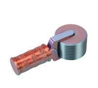 Bonbela Rouleau D'art, Rouleau à Main Facile à Prendre en Main avec Technologie D' 3D pour un Pressage en Douceur, Outil de Broderie de Strass Détachable pour Peindre du Cuivre Violet