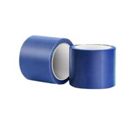 Bonbela Ruban de Réparation de la Bâche en PVC Robuste Résistant à la Haute Obligation avec une Colle DNK pour le Tissu Enduit de Tissu à Huile Patch Universel (Bleu)