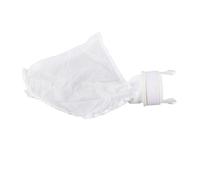 Bonbela Sacs Filtrants 2 Pièces, Adaptés aux Nettoyeurs de Piscine 280 480 K13 K16, Maille en Nylon avec Coutures Solides, Large Ouverture à Glissière pour Un Retrait Facile des Débris (Blanche)