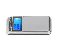 Bonbela Scale de Poche Numérique Haute Précision Portable Sage Fiable Mini-échelle de Bijoux de Poche avec écran LCD pour la Maison de Bijouterie à la Maison (500 g / 0,01g)