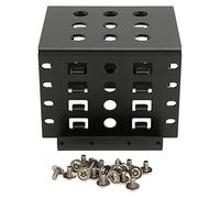 Bonbela Support de Montage pour Disque Dur 2,5 Pouces en Alliage D'aluminium, Conception Creuse, Haute dureté, Cage pour Disque Dur 2,5 Pouces pour Disque Dur IDE SSD 2,5 Pouces