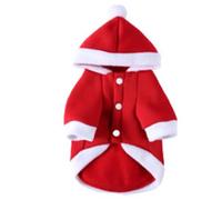 Bonbela Vêtements pour Chien à Capuche en Velours Corail, Costume Chaud pour Animaux de Compagnie pour L'automne et l'hiver avec Un Design Doux et Confortable Lavable en Machine (SDZ128 M)