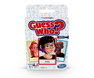 Bonbell Hasbro Gaming Guess Who? Card Game for Kids Ages 5 and Up, 2 Player Guessing Game