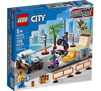Bonbell Lego City Skate Park 60290 Building Kit; Cool Building Toy for Kids, New 2021 (195 Pieces)