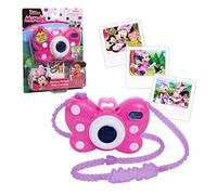 Bonbell Minnie Mouse Disney Junior Picture Perfect Camera, Lights and Realistic Sounds Pretend Play Toy Camera for 3 Year Old Girls by Just Play