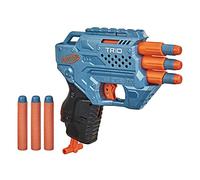 Bonbell Nerf Elite 2.0 Trio SD-3 Blaster -- Includes 6 Official Darts -- 3-Barrel Blasting -- Tactical Rail for Customizing Capability