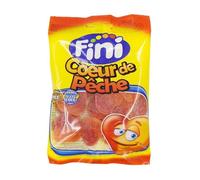 Bonbon cœur de pêche acide - Halal - Sachet 90g